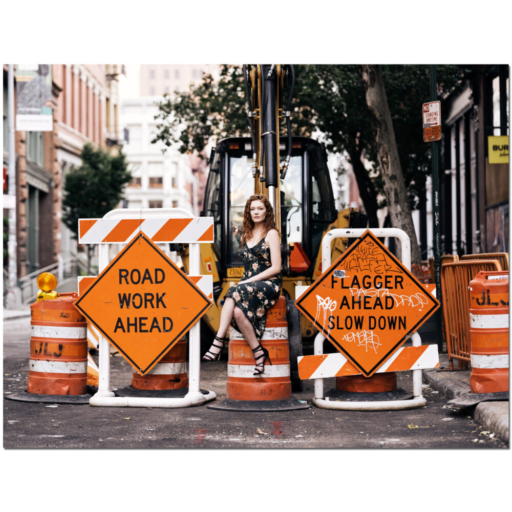 Flagger Ahead